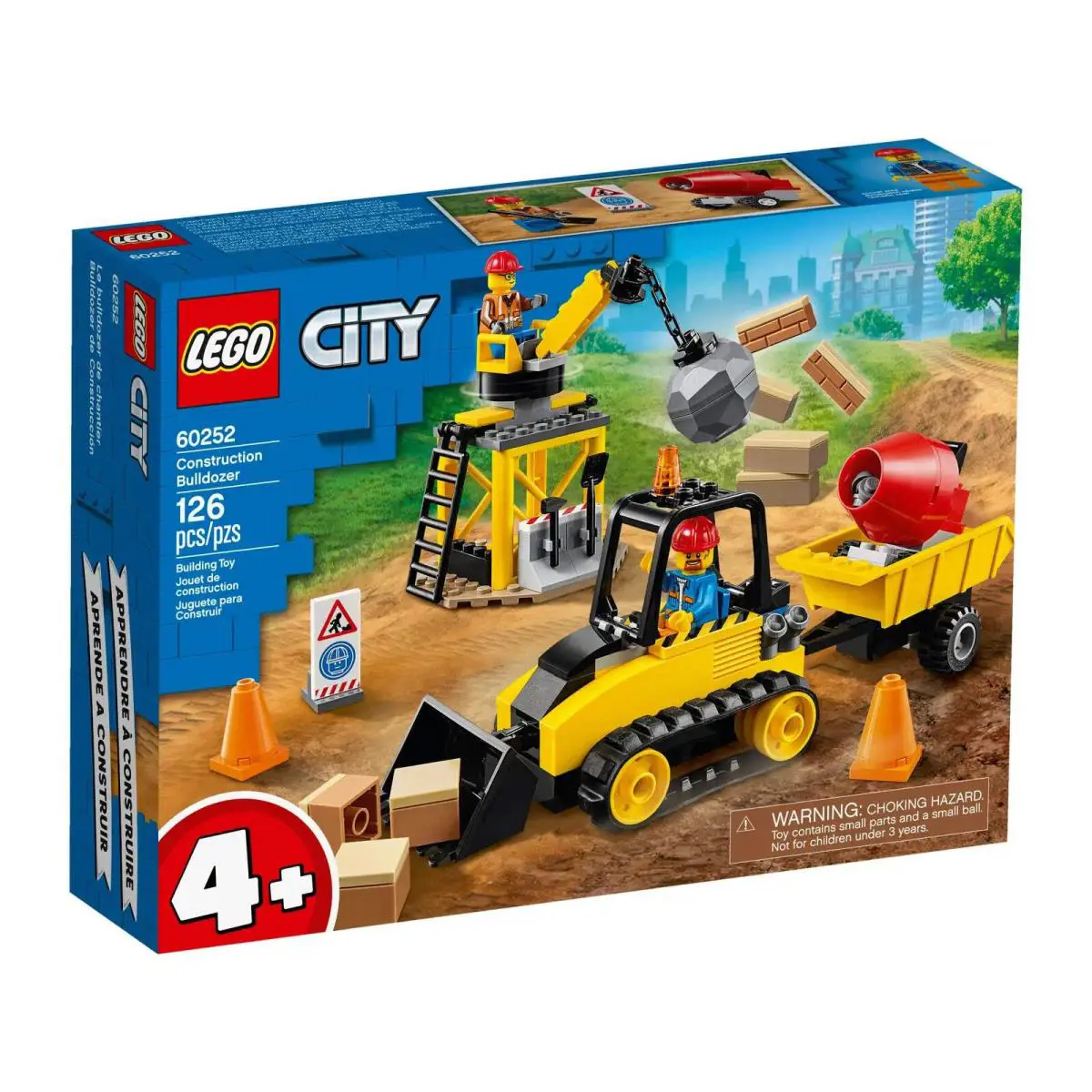 Lego City Construction Bulldozer Set 60252
