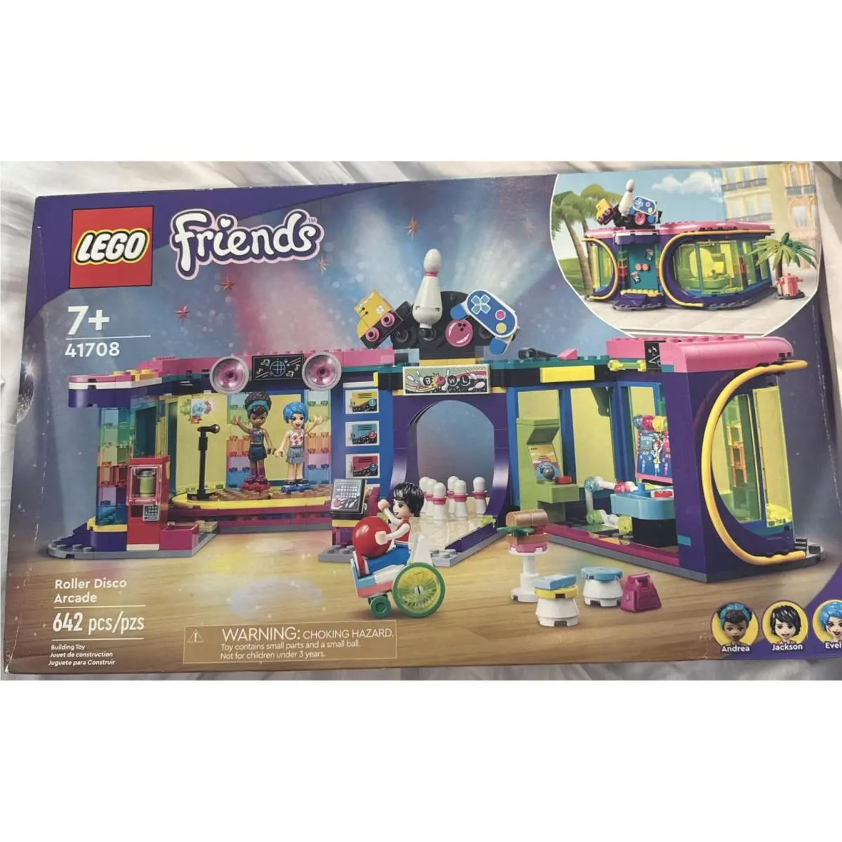 Lego Friends 41708 Roller Disco Arcade Retired Set