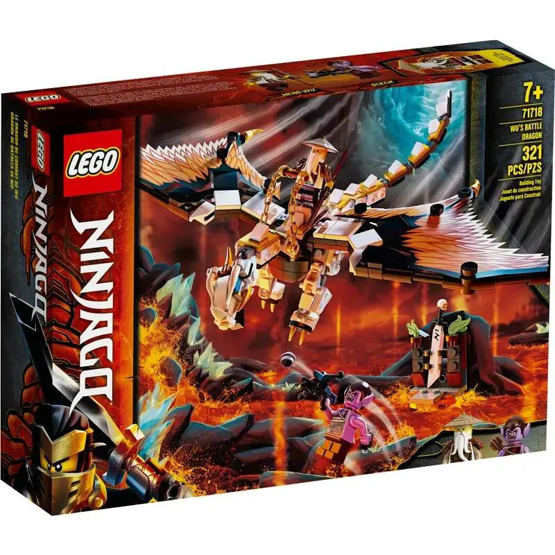 Lego Wu`s Battle Dragon 71718 Ninjago Minifigure Building Set