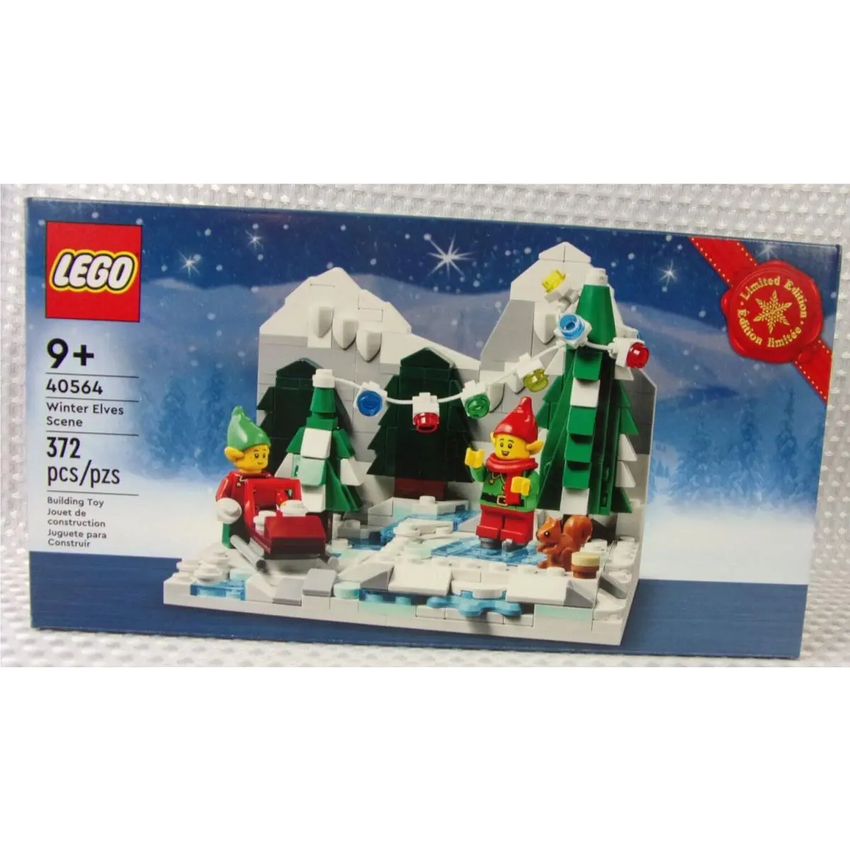 Lego - 40564 Winter Elves Scene Set - 372 Pcs Building Toy Limited Edition