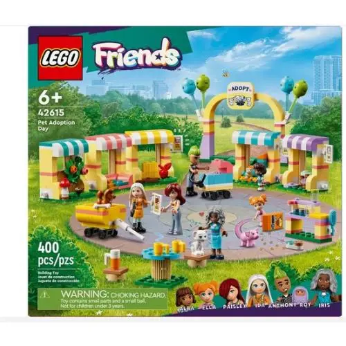 Lego Friends Pet Adoption Day Retired Collectible Set 42615