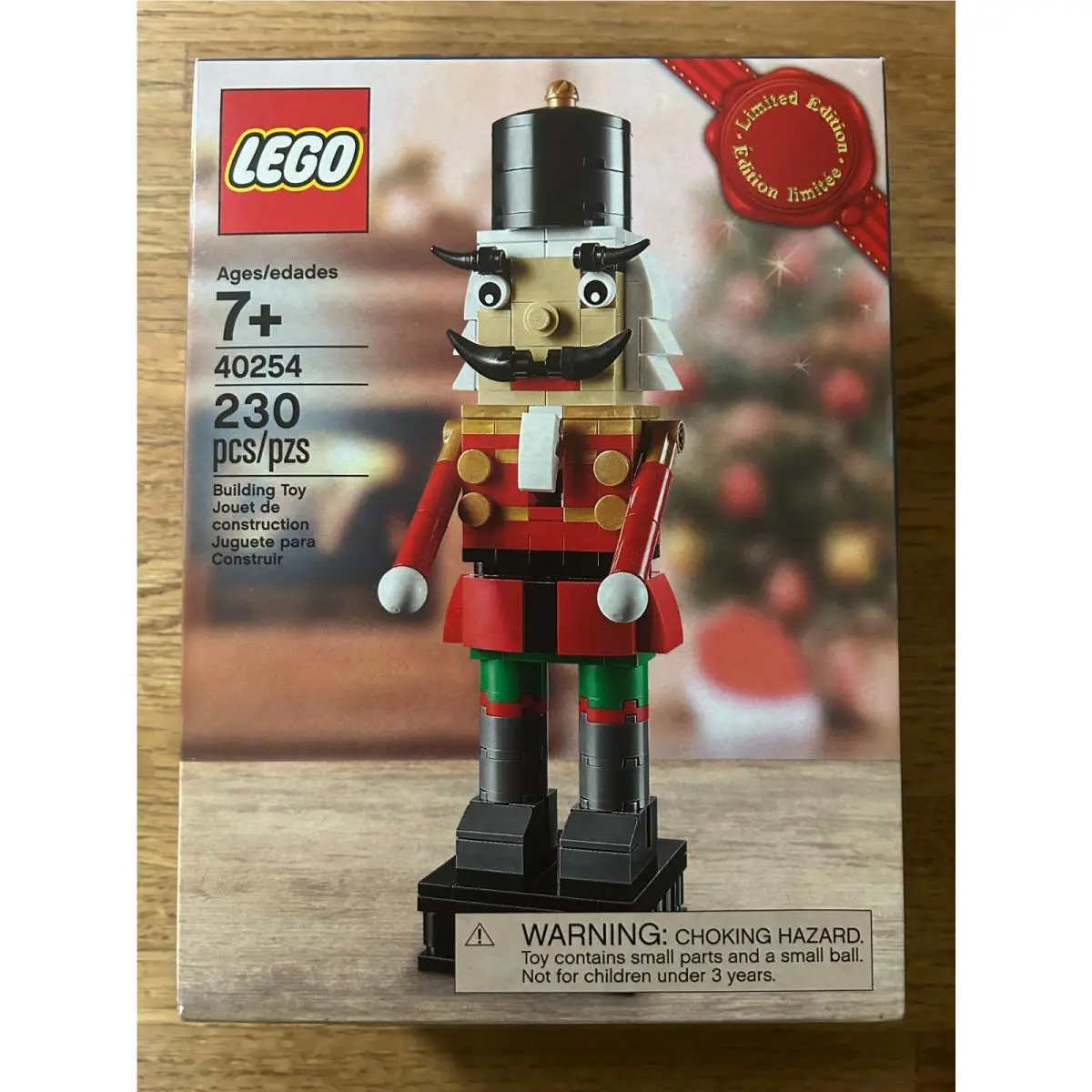Nisb Lego Seasonal Christmas Nutcracker 40254 Gwp Limited Edition Retired Mint