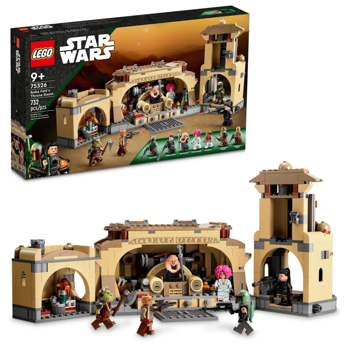 Lego Star Wars Boba Fett`s Throne Room 75326