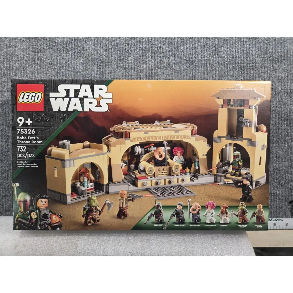 Lego Star Wars Boba Fett`s Throne Room 75326 Retired