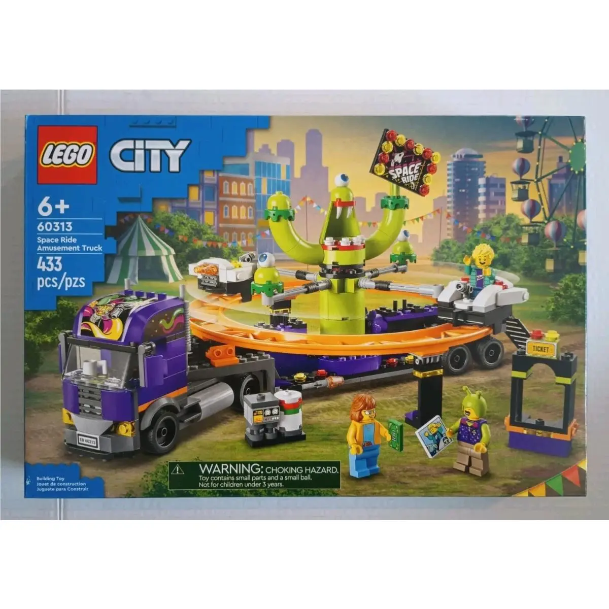 Lego City 60313 Space Ride Amusement Truck Retired Set In Box
