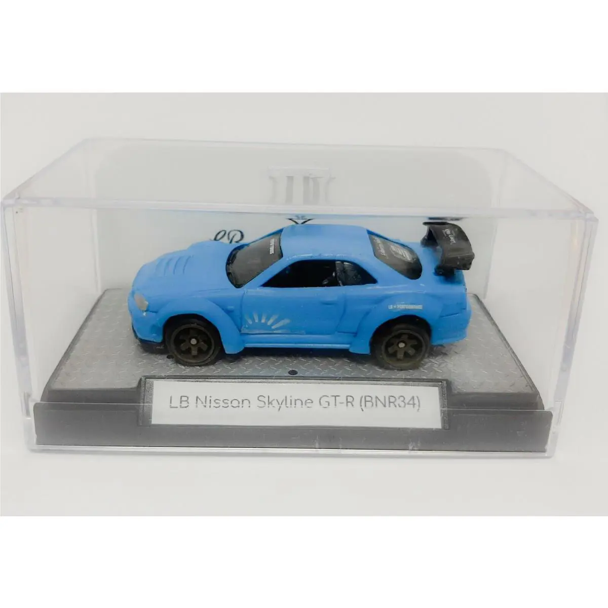 2019 Hot Wheels Liberty Walk Nissan Skyline Gt-r BNR34 Blue Custom Widebody
