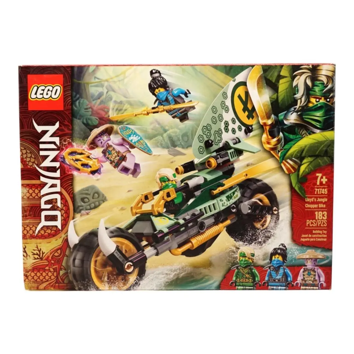 Lego Ninjago 71745 Lloyd’s Jungle Chopper Bike Retired