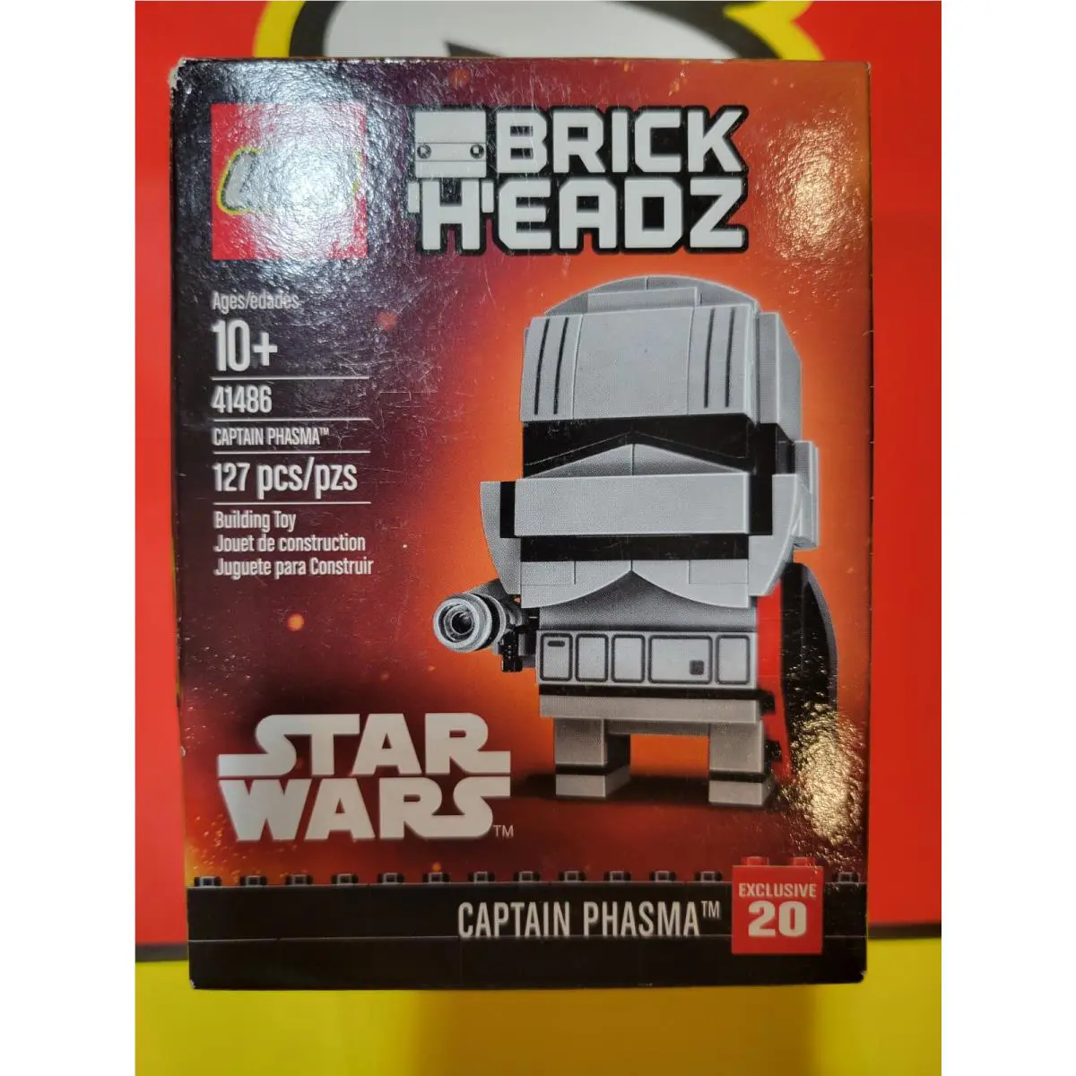 Seealed Lego 41486 Brickheadz 20 Star Wars Captain Phasma Rare and Retired