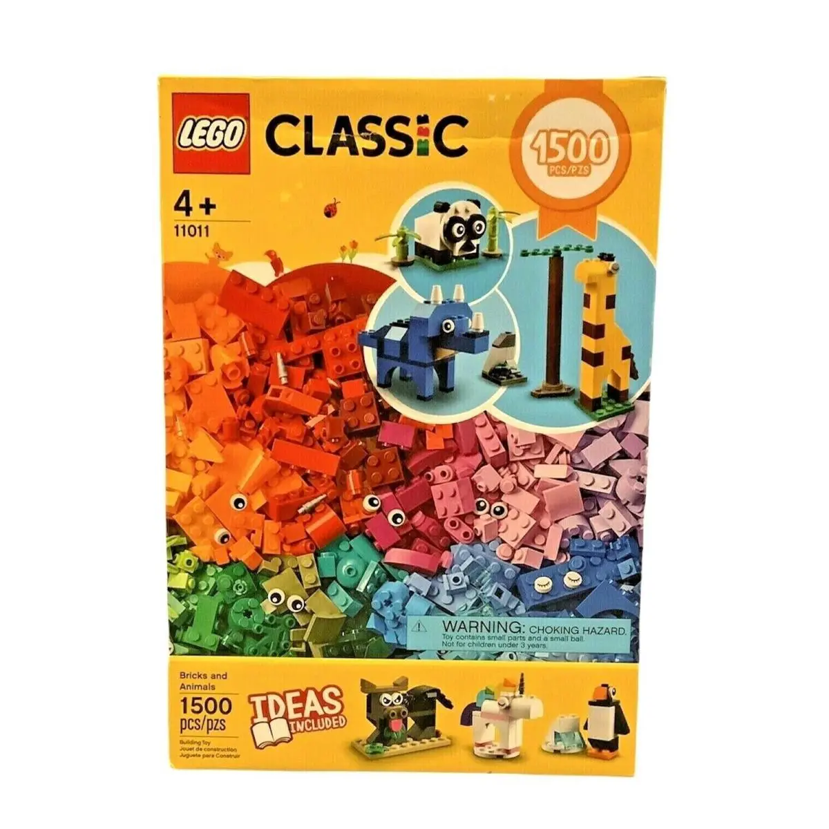 Lego Classic 11011 Bricks and Animals - 1500 Pieces