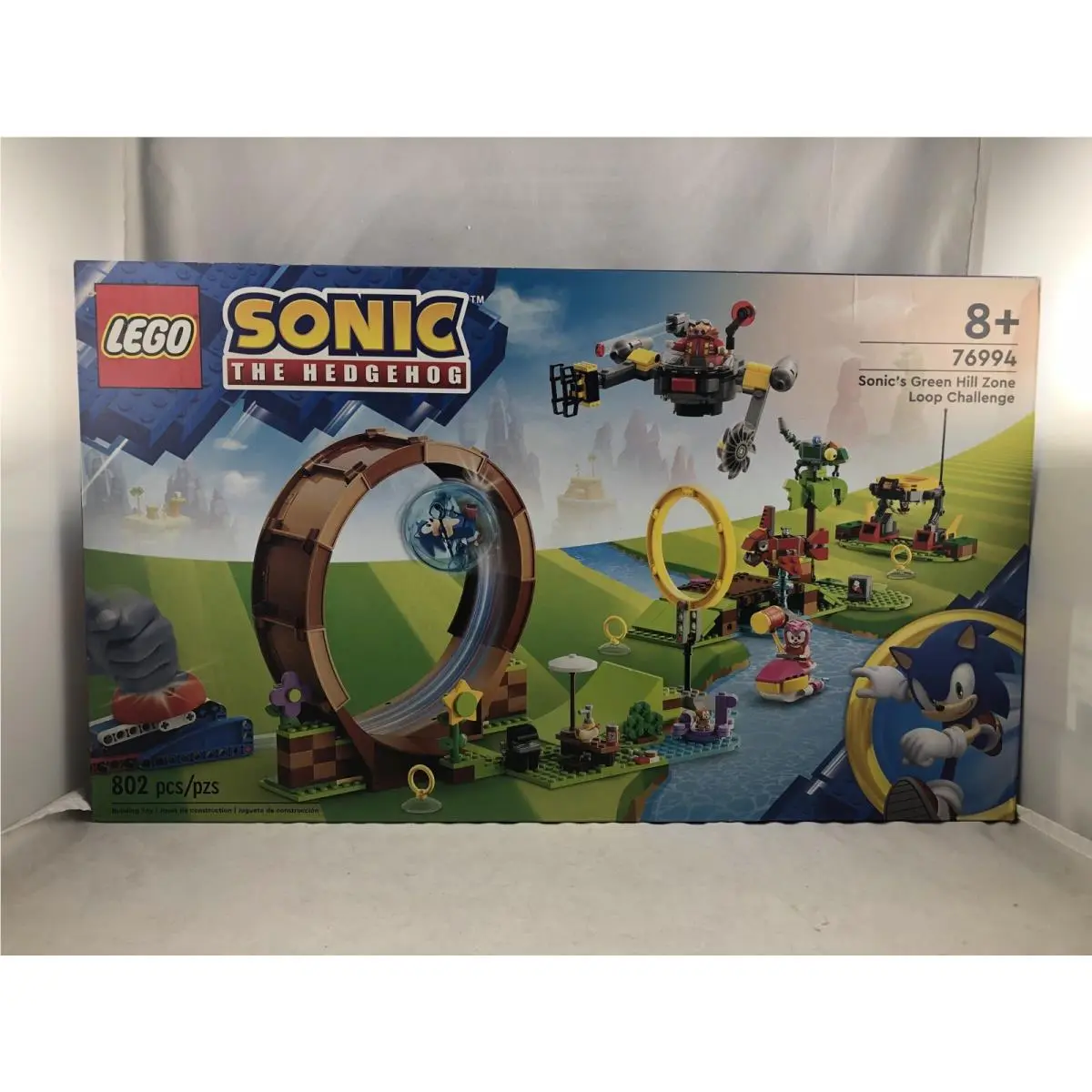 Lego Sonic The Hedgehog 76994 Sonic`s Green Hill Zone Loop Challenge