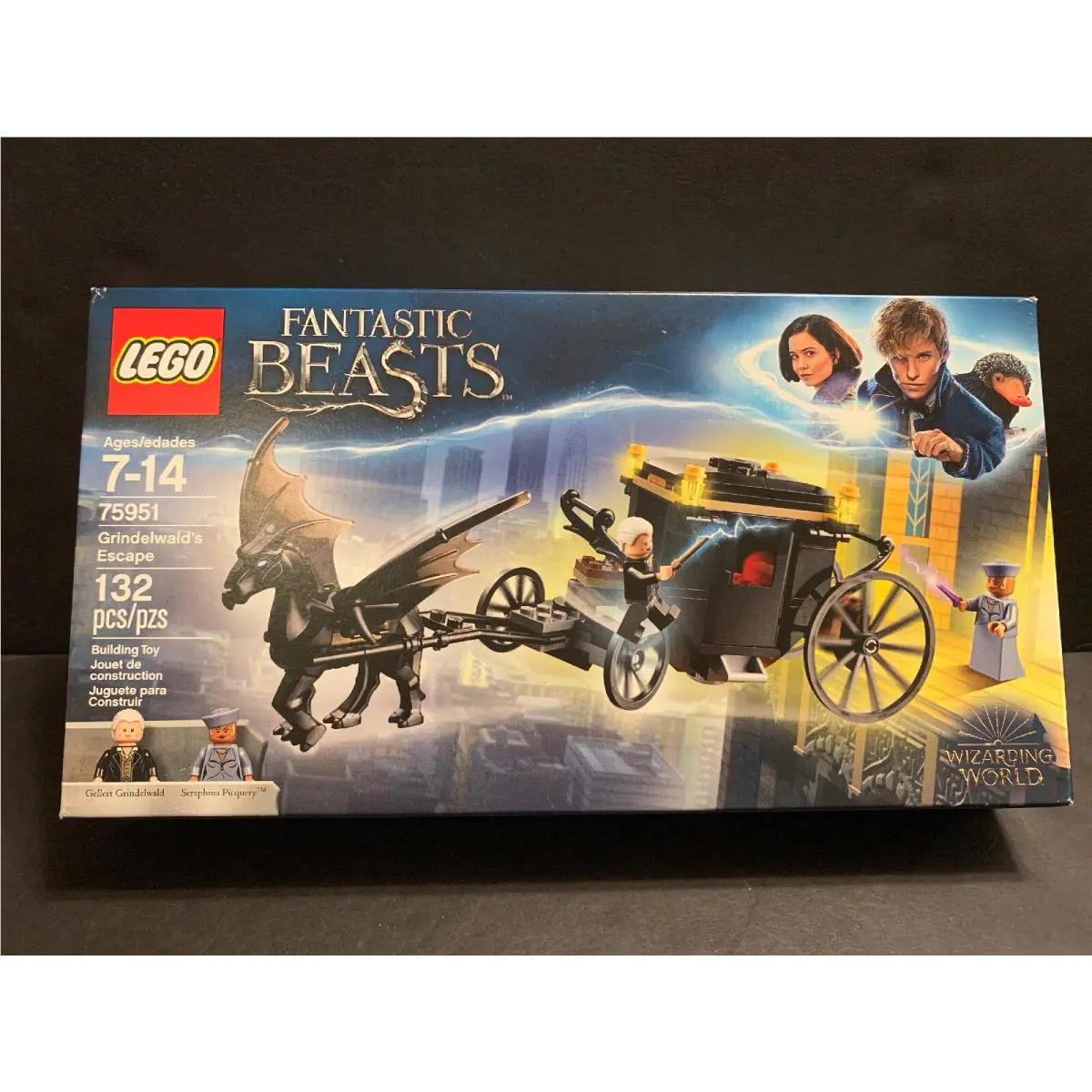 Lego Fantastic Beasts 75951 Grindelwald`s Escape 132pcs Set Wizarding World