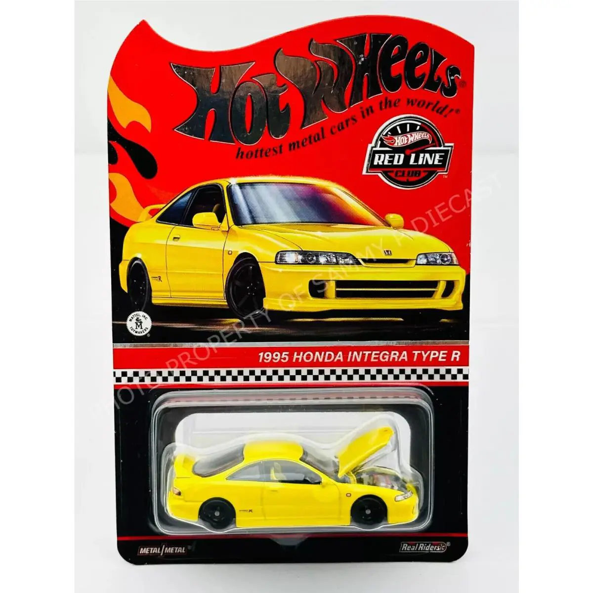 Hot Wheels Rlc 2024 1995 Honda Integra Type R Yellow