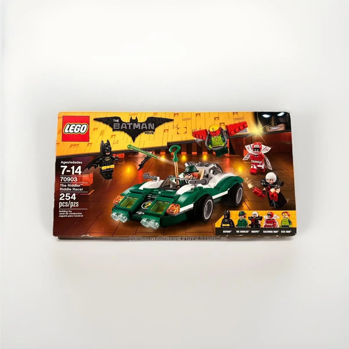 Lego Batman Movie The Riddler Riddle Racer Set 70903 Box