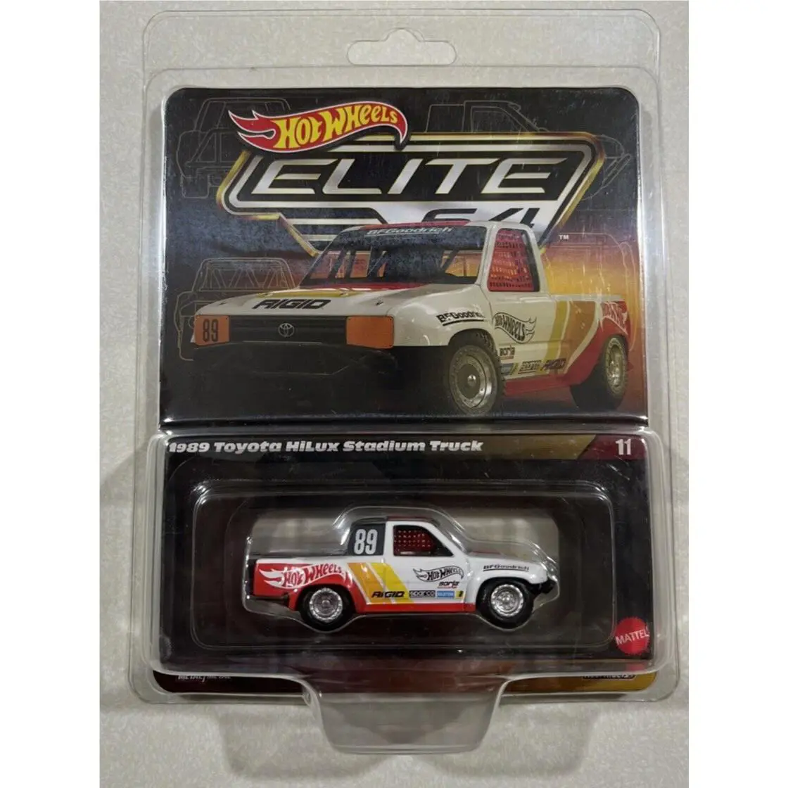 2024 Hot Wheels Elite 64 1989 Toyota Hilux Stadium Truck