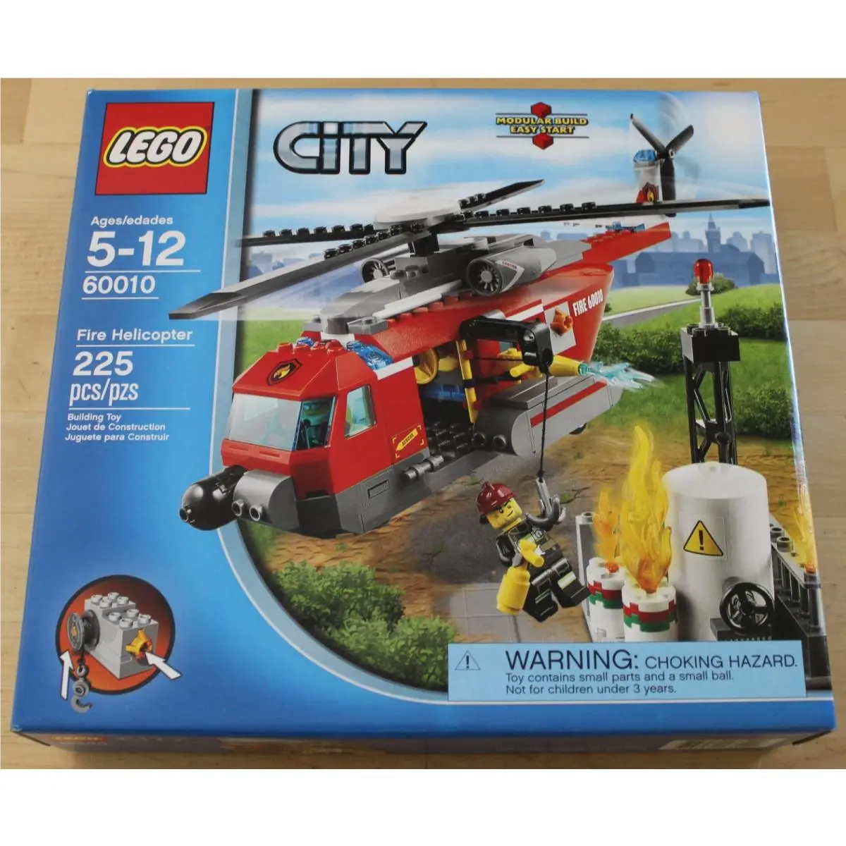 New/shelf Wear Lego City 60010 Fire Helicopter 2013