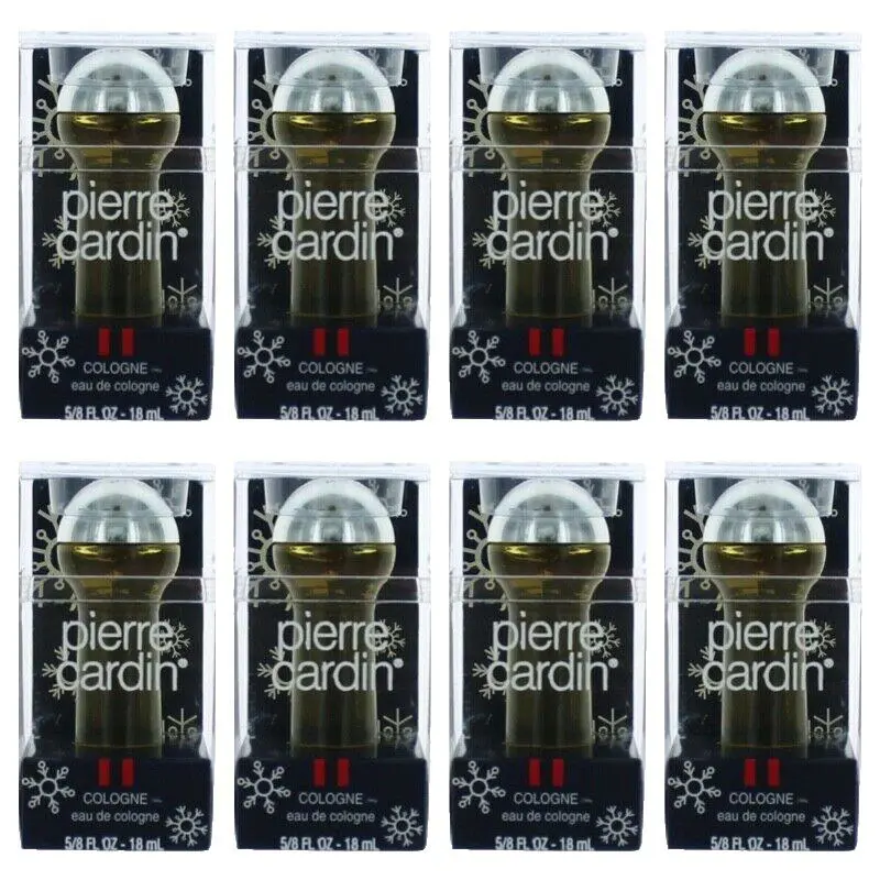 8 Pierre Cardin Cologne Edc Splash 5/8 oz Mens Travel Size