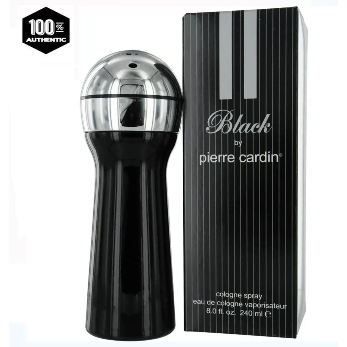 Pierre Cardin Black by Pierre Cardin 8.0 oz / 240 ml Edc Cologne For Men