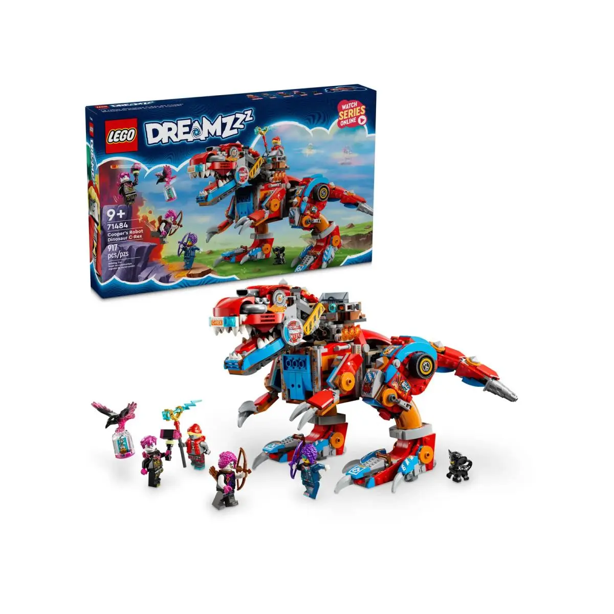 Lego Dreamzzz 71484 Cooper`s Robot Dinosaur C-rex