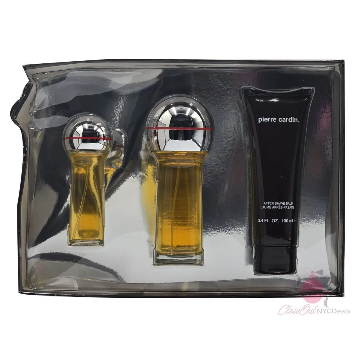 Pierre Cardin 3 Pc Gift Set For Men-2.8 oz Col Sp+1.0 oz Col Sp+3.4 oz Asb