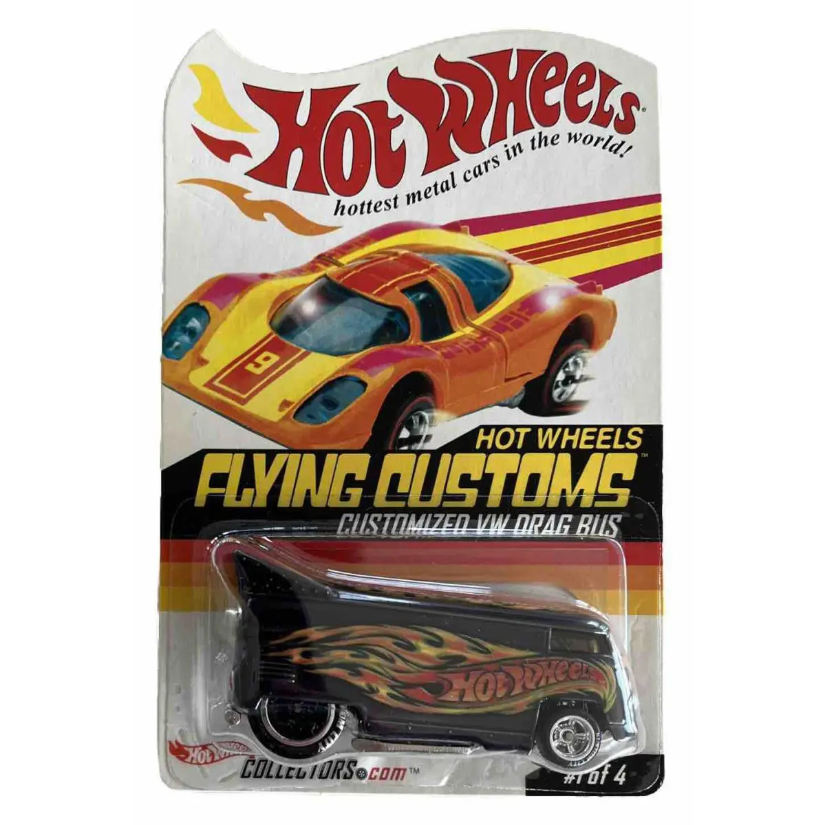 Hot Wheels 2003 Flying Customs Customized VW Drag Bus Die Cast Misp B194