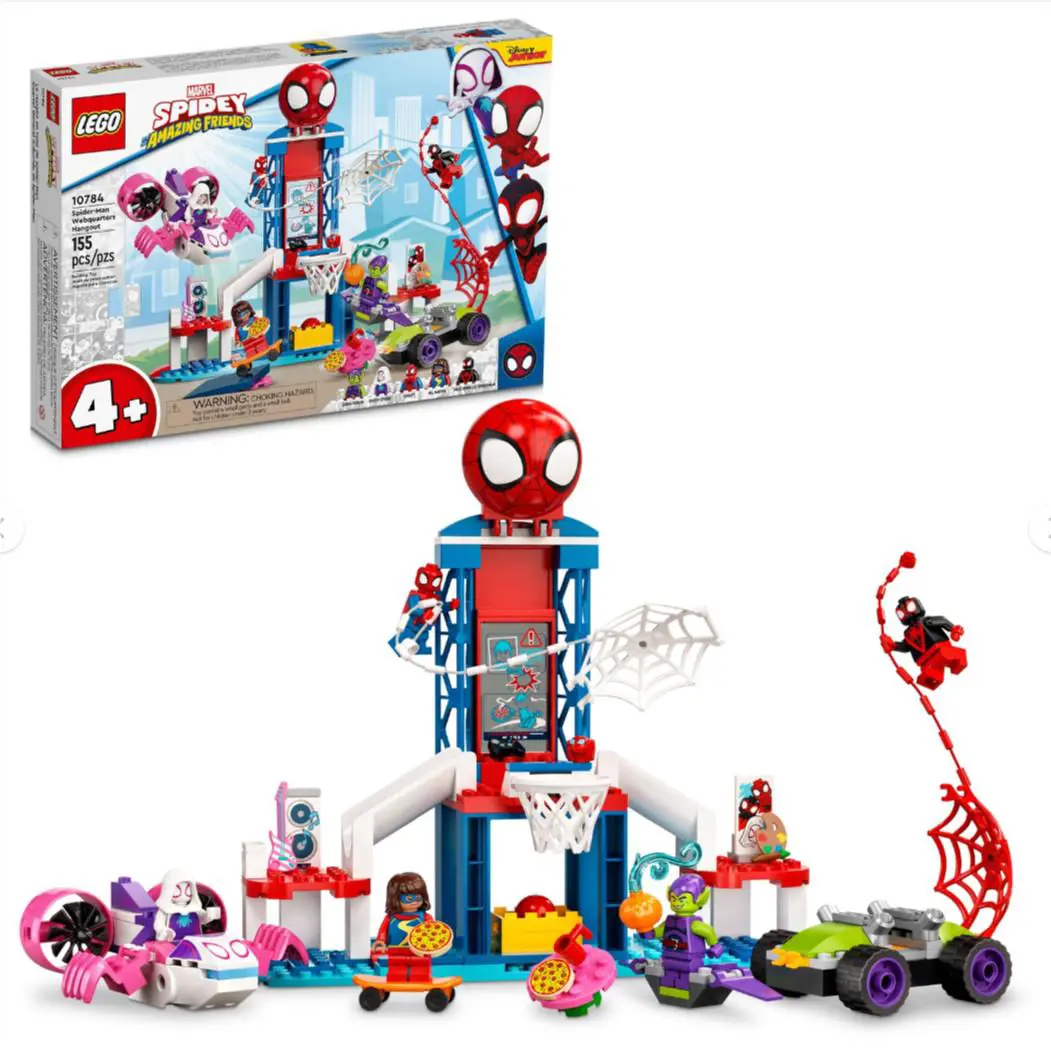 Lego Spider-man: Spider-man Webquarters Hangout 10784 Retired Set