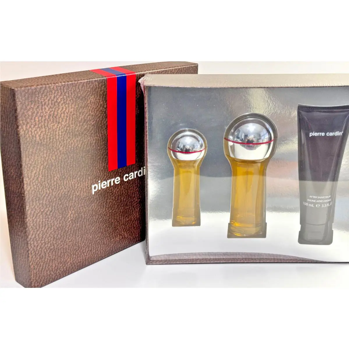 Pierre Cardin 2.8 oz Eau De Toilette Spray /1.0 oz Edt/shave Balm 3.3 oz Set