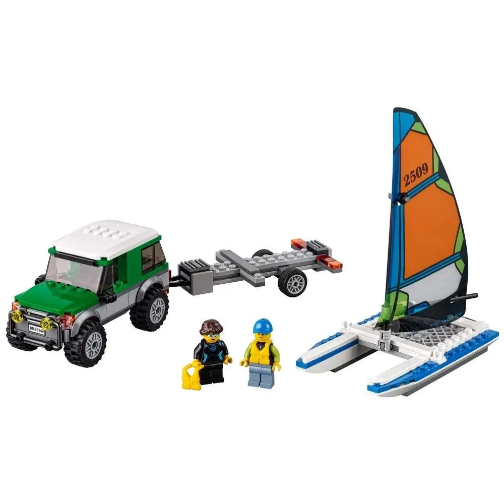 Lego City Great Vehicles 4x4 with Catamaran 60149