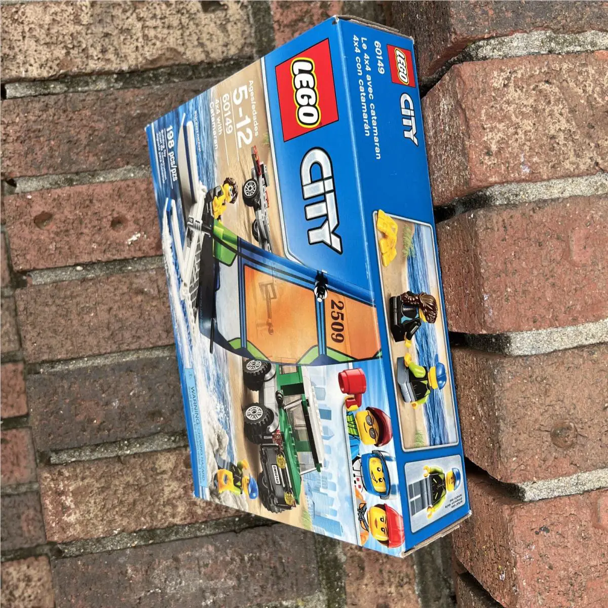 Lego Set 60149 City Collection Series Catamaran 4X4 Kit 198