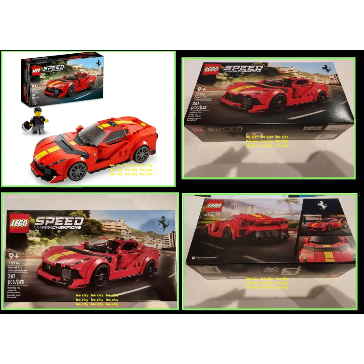 Lego Speed Champions 76914 Ferrari 812 + Driver 261pcs Usa Release