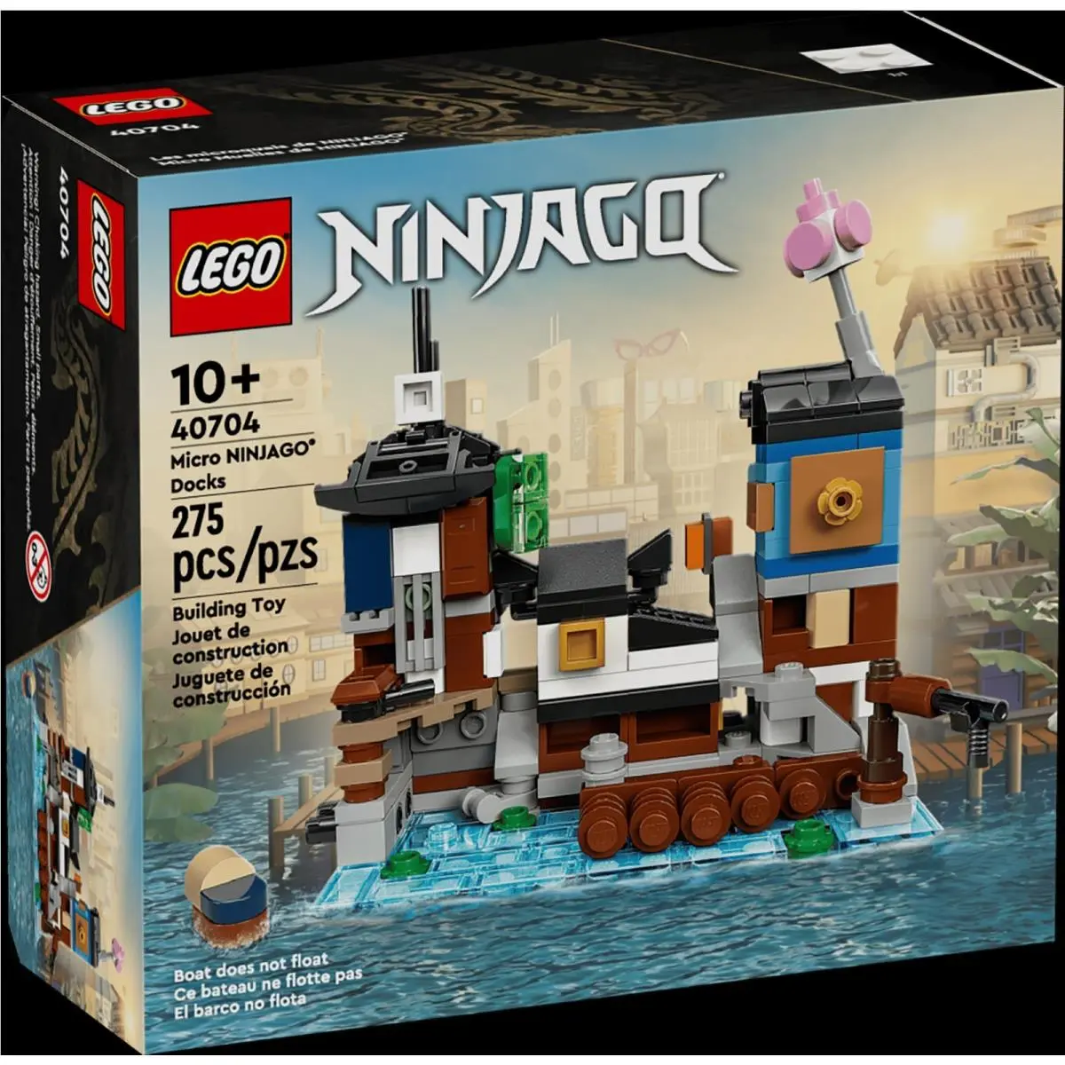 Lego Micro Ninjago Docks 40704 Set