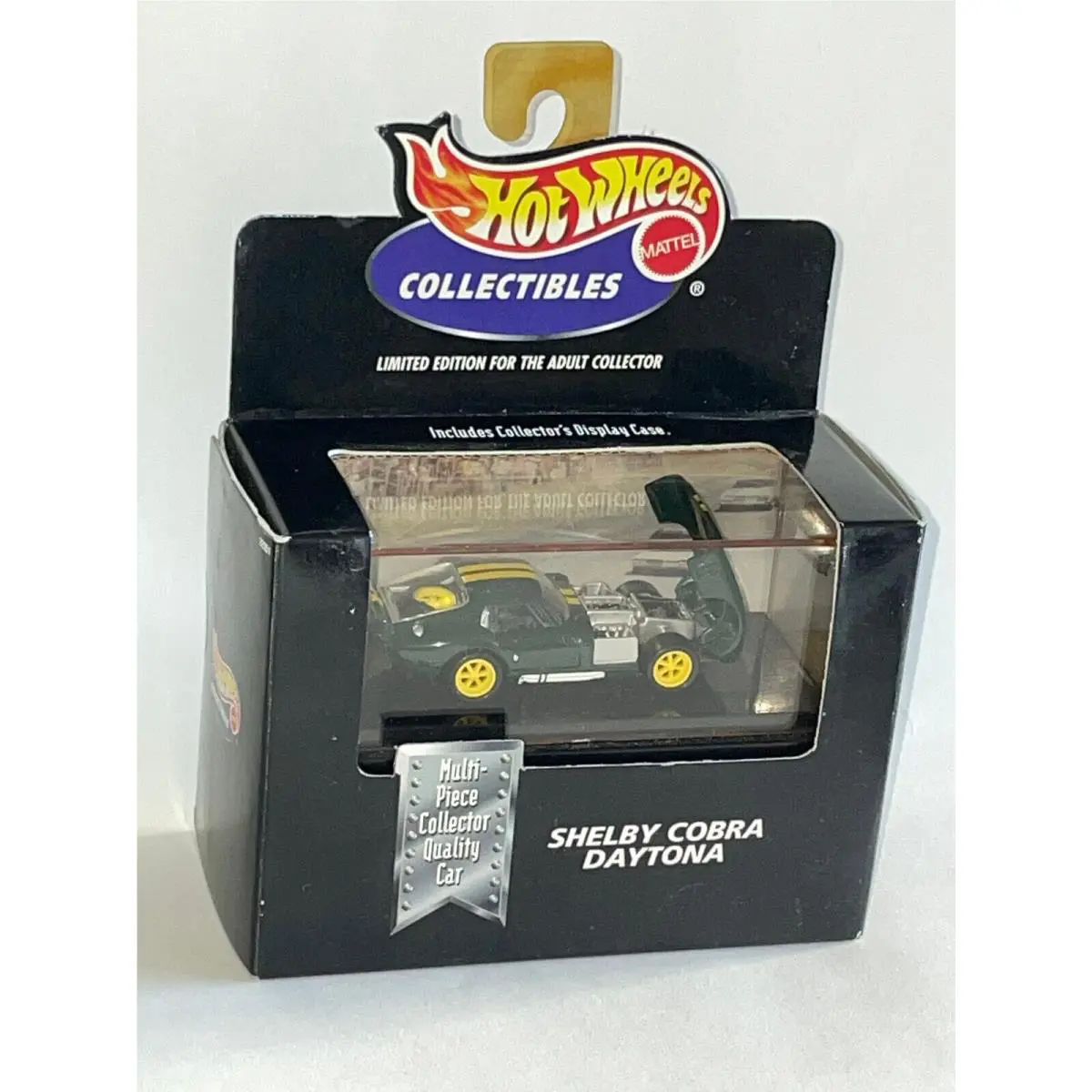 1998 LE Hot Wheels Collectibles Diecast Green Shelby Cobra Datona Car 1:64