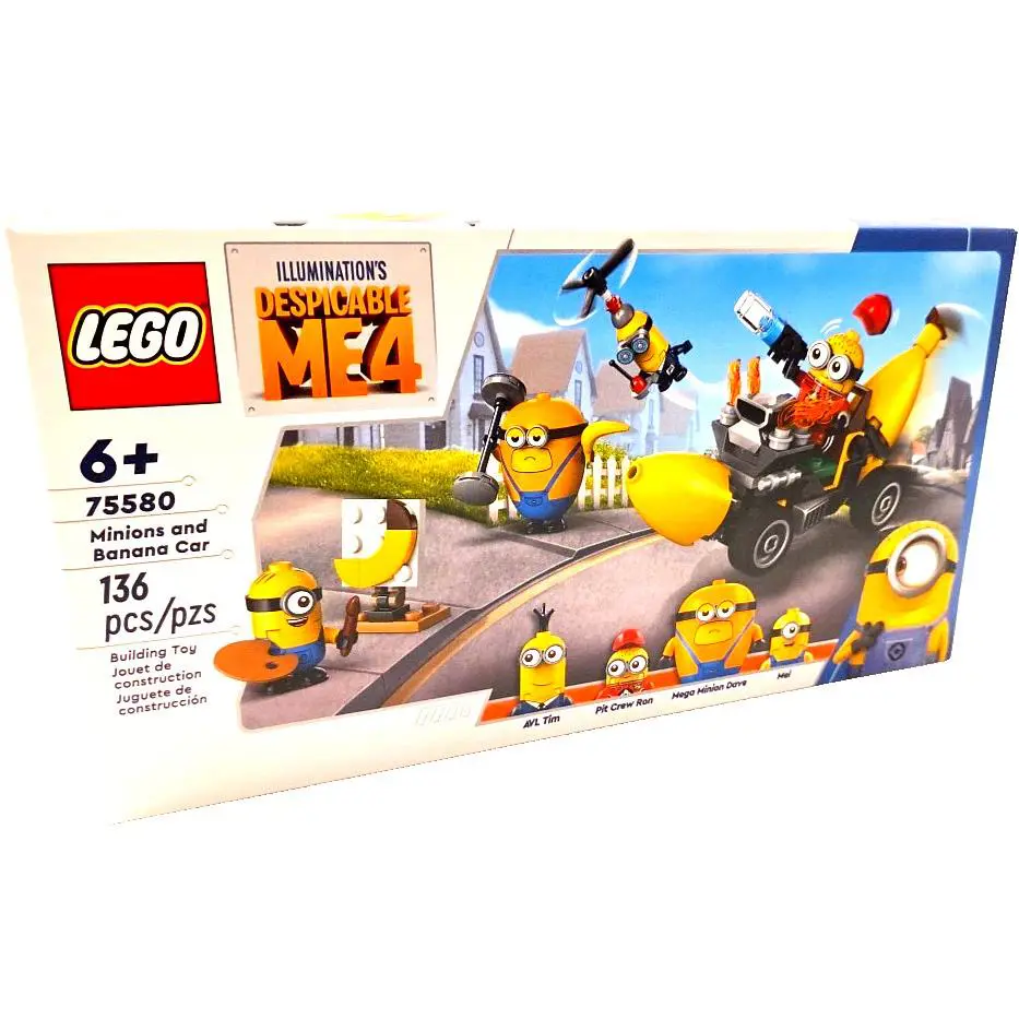 Lego Despicable Me 75580 Minions Banana Car Carefully Shipped