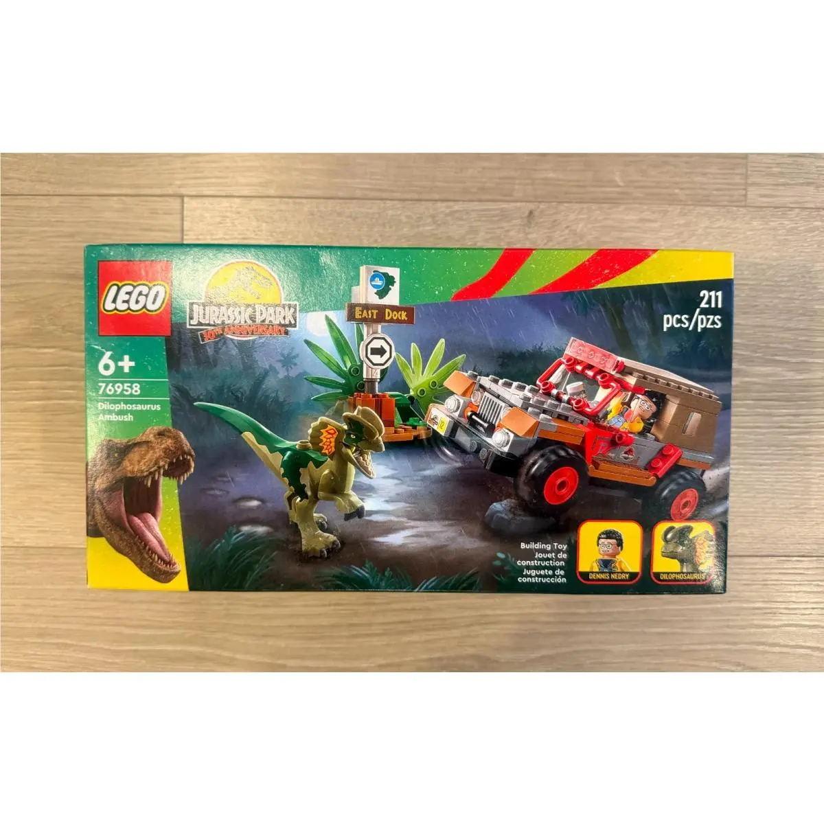 Lego Jurassic World: Dilophosaurus Ambush 76958