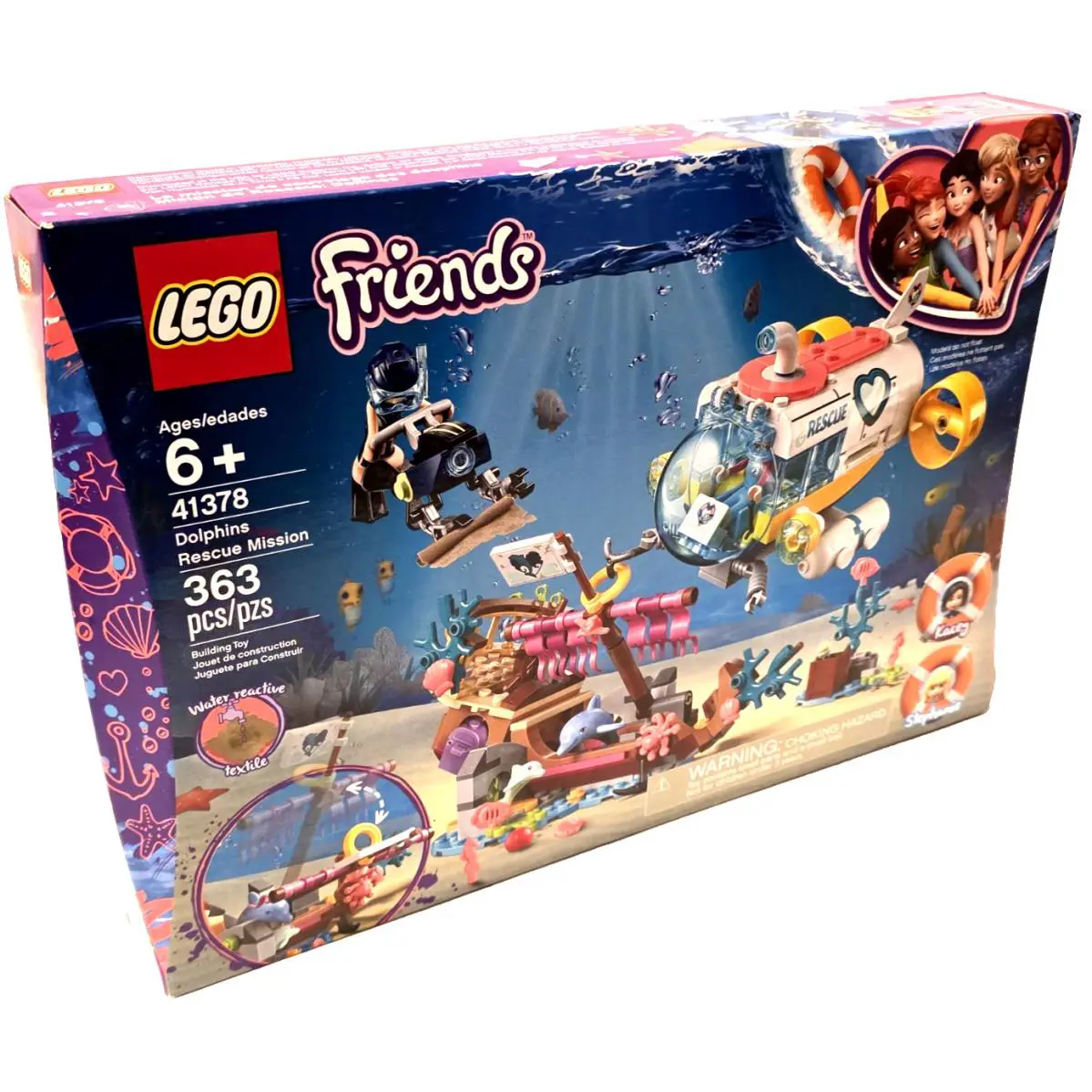 Lego Friends 41378 Dolphins Rescue Mission Carefully Shipped