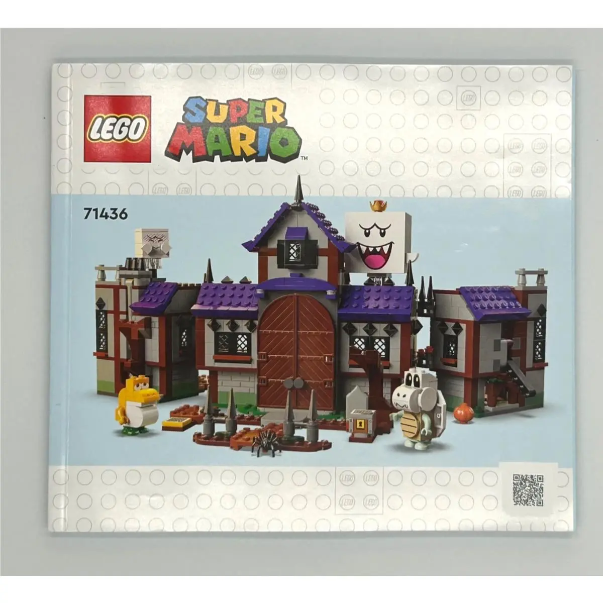 Lego Super Mario King Boo`s Haunted Mansion 71436 Bags W/manual - No Box