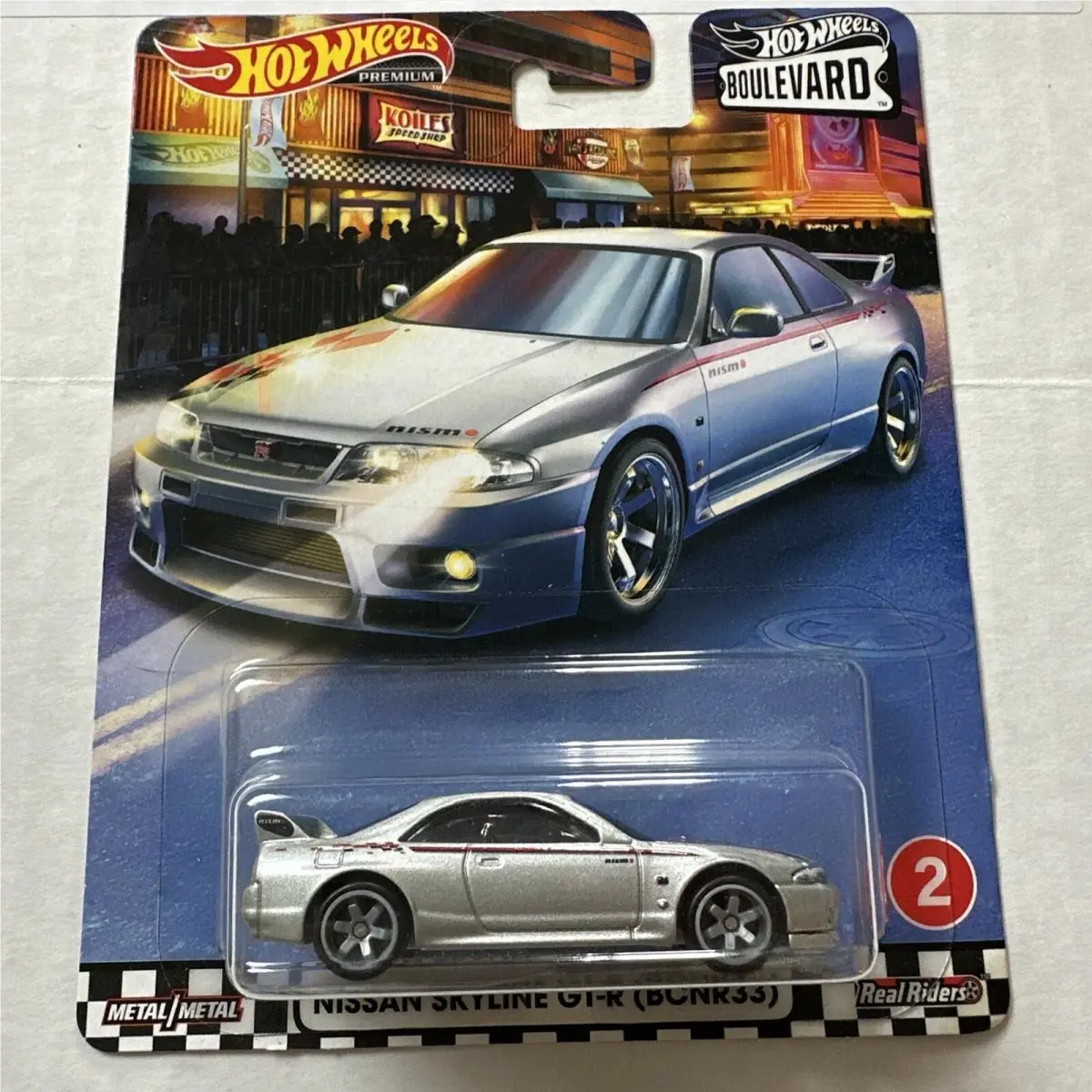 Hot Wheels Premium - Boulevard 2 - Nissan Skyline Gtr R33 Nismo
