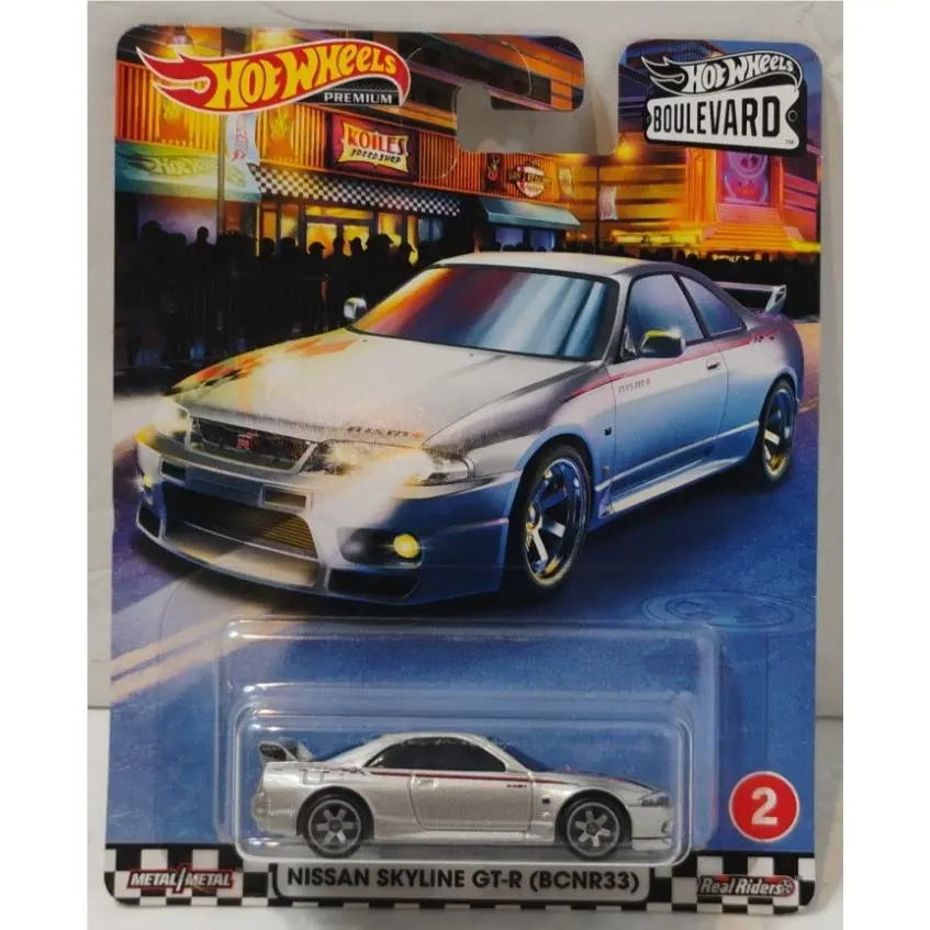 2019 Rare Hot Wheels Premium Boulevard 2 Nissan Skyline Gt-r BCNR33
