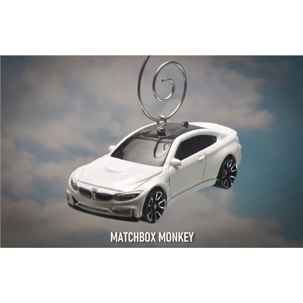 4 Series Executive Sports Car Bmw M4 Christmas Ornament 1/64 F82 `14 `15 `16 `17