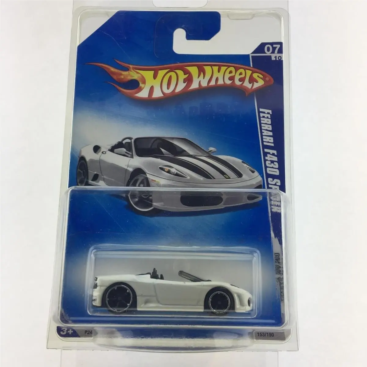 Hot Wheels Ferrari F430 Spider Dream Garage 2009 Error Missing Engine Cover