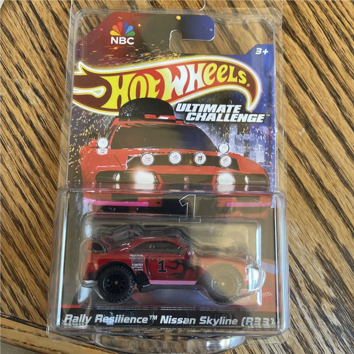 Hot Wheels Ultimate Challenge Rally Resilience Nissan Skyline R33 In Hand