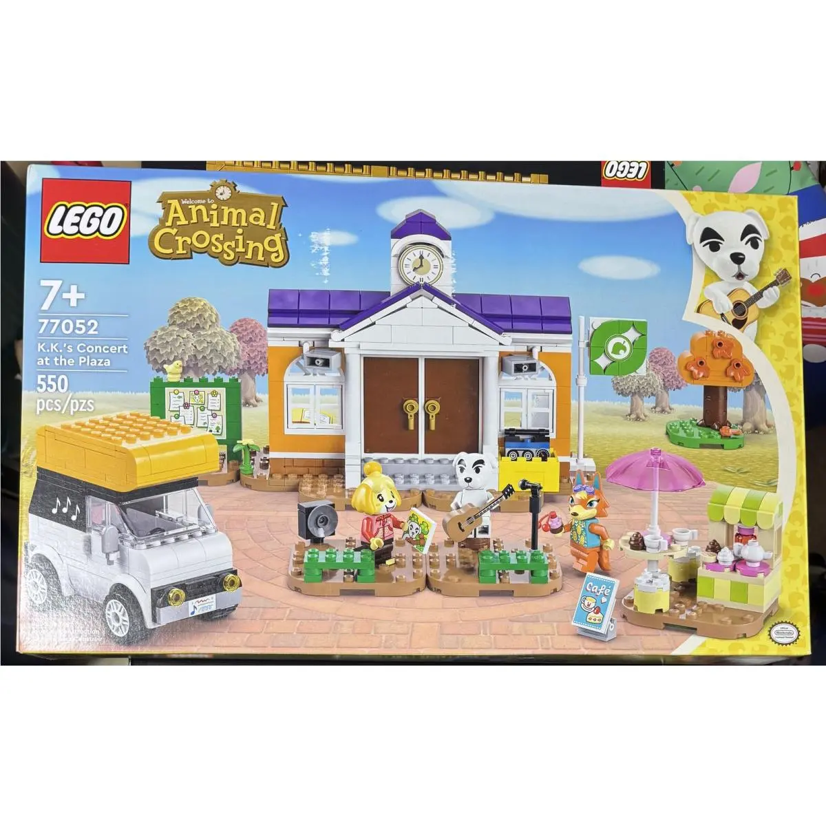 Lego Animal Crossing 77052 K.k.`s Concert at The Plaza 550 Pcs