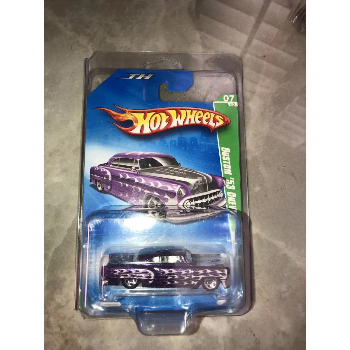 O9-47 Hot Wheels Treasure Hunt - Custom 53 Chevy - 2009 - Purple - HW2