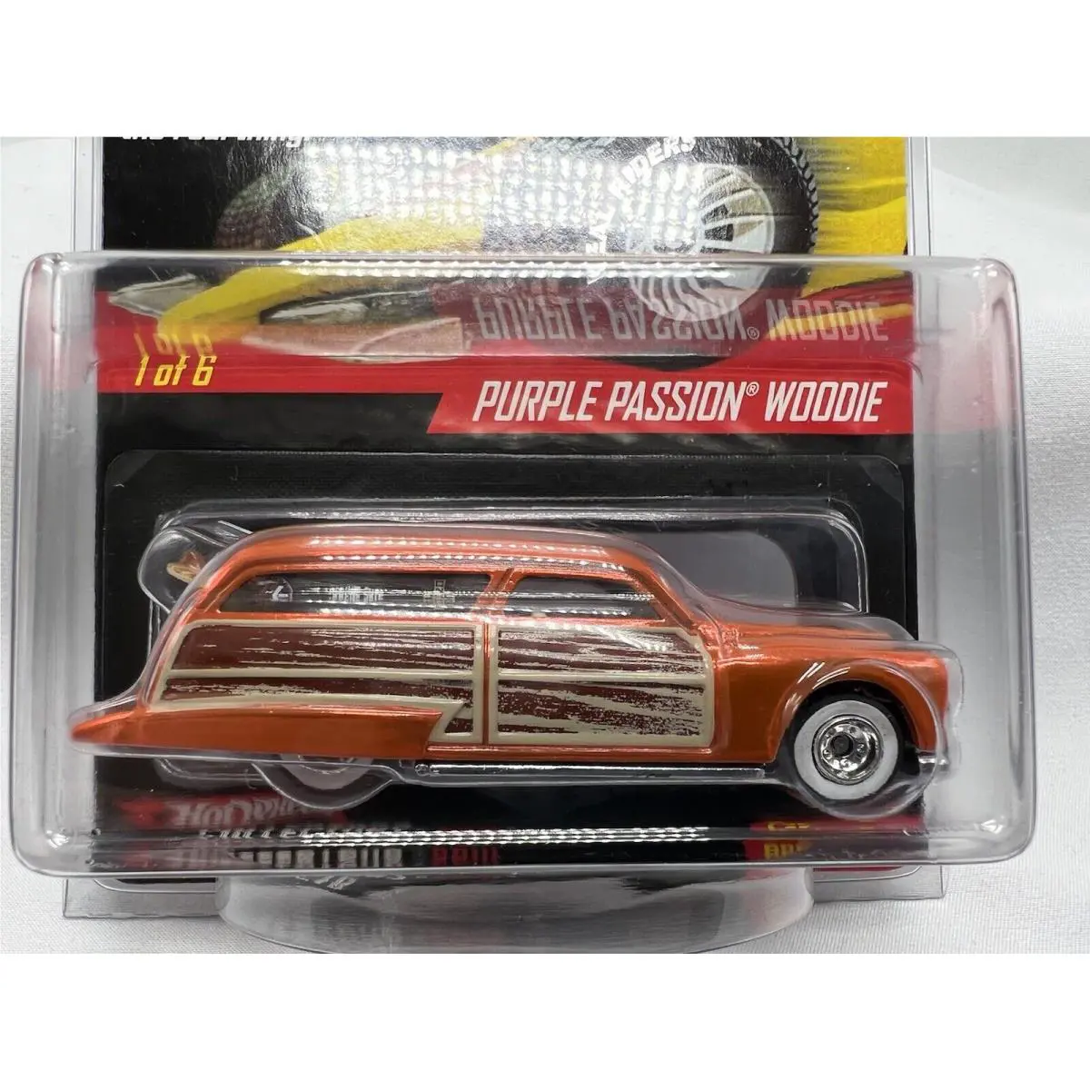 Hot Wheels Real Riders Series 8 - 1 Purple Passion Woodie 714/8500 Low Number