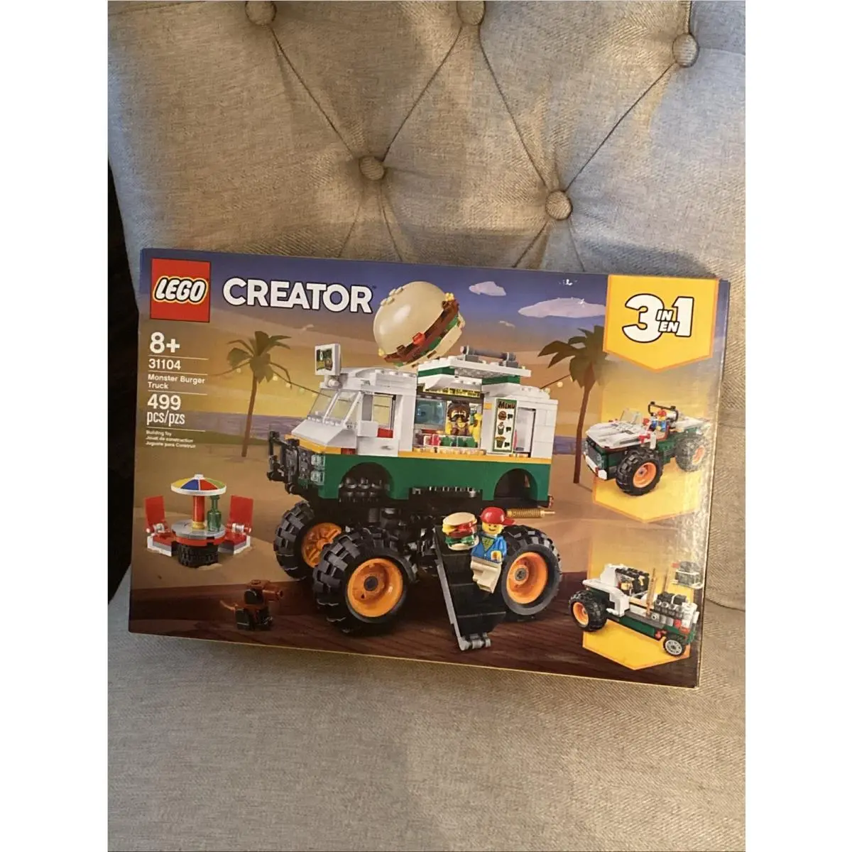 Lego Creator Complete 31104 Monster Burger Truck Lego Set - 499 Pieces