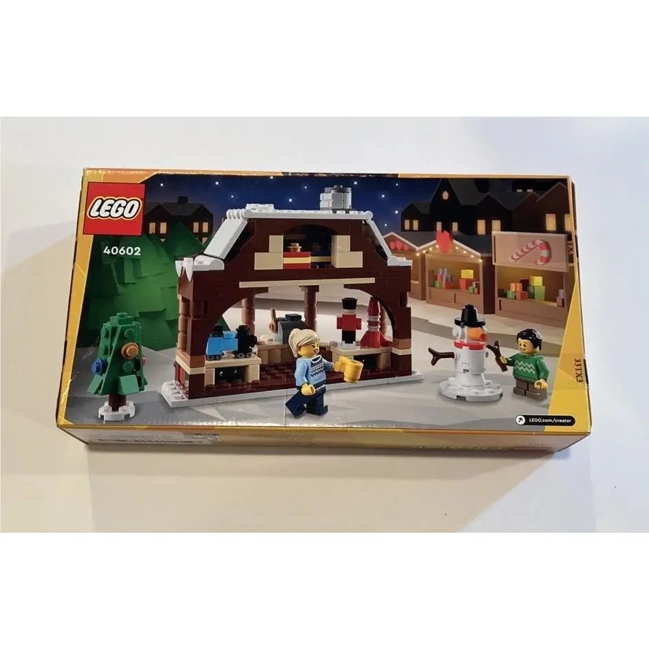 Retired Lego Creator: Winter Market Stall 40602