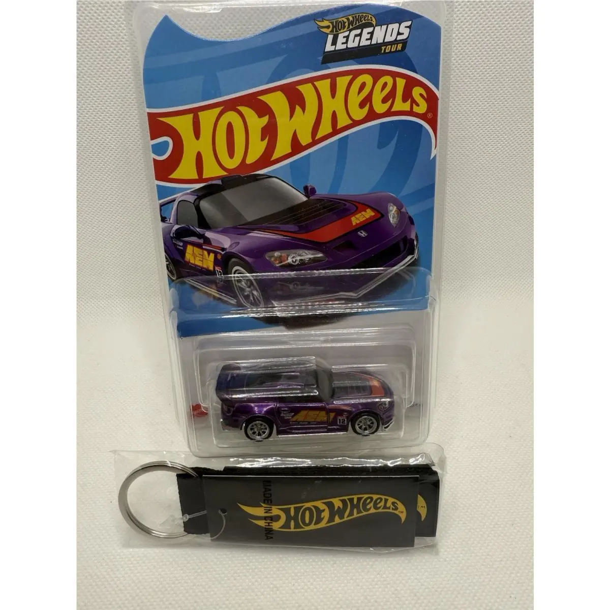 Exclusive 2023 Hot Wheels Legends Tour Honda S2000-purple with Key Cha