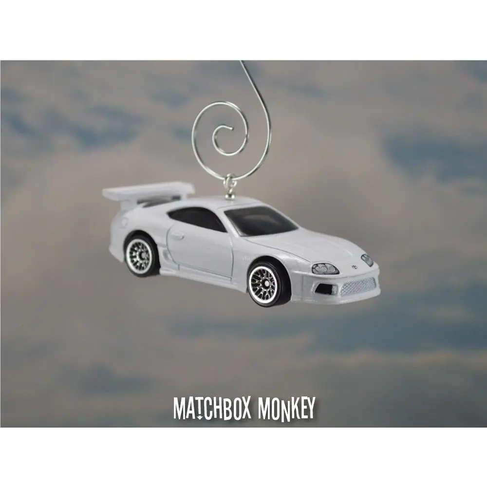 1994 Custom Toyota Supra 1/64th Christmas Ornament Fast and Furious Race Car