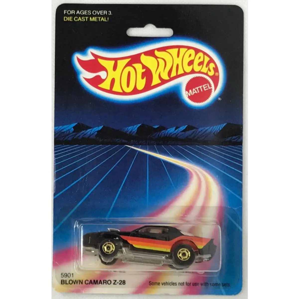 1986 Hot Wheels Speed Fleet Main Line Blown Camaro Z-28 Gho Wheels 5901