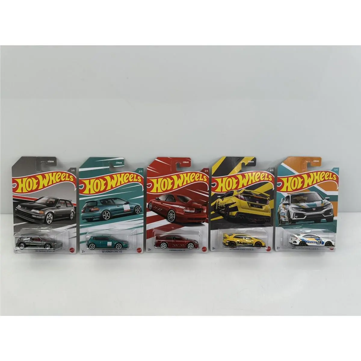 Hot Wheels Anniversary Honda Civic Si Type R 5 Car Set Walmart Htf
