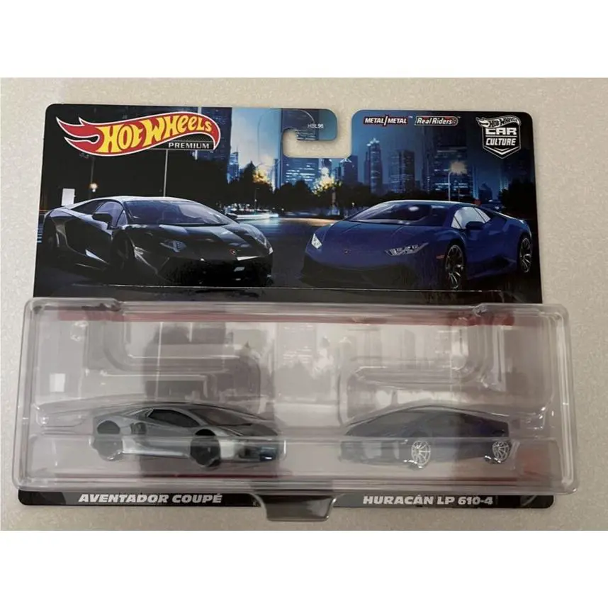 2022 Hot Wheels Car Culture Target 2 Pack Lamborghini Aventador Huracan